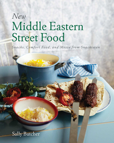 New Middle Eastern Street Food: Snacks, Comfort Food, and Mezze from Snackistan book cover by Sally Butcher