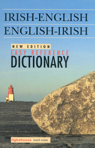 Irish-English/English-Irish Easy Reference Dictionary book cover by 