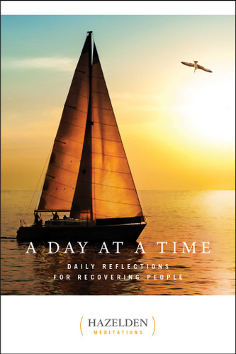 A Day at a Time: Daily Reflections for Recovering People (Hazelden Meditations) book cover by Anonymous