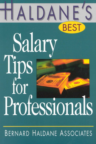Haldane's Best Salary Tips for Professionals book cover by 