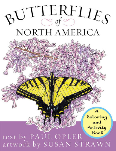 Butterflies of North America: An Activity and Coloring Book book cover by Paul Opler