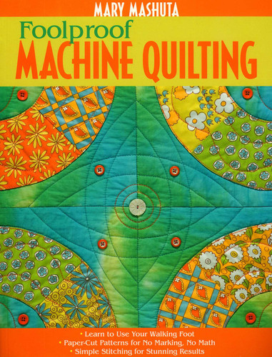 Foolproof Machine Quilting book cover by Mary Mashuta