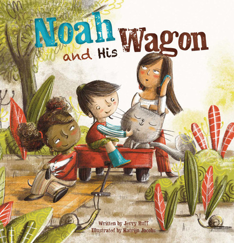 Noah and His Wagon book cover by Jerry Ruff