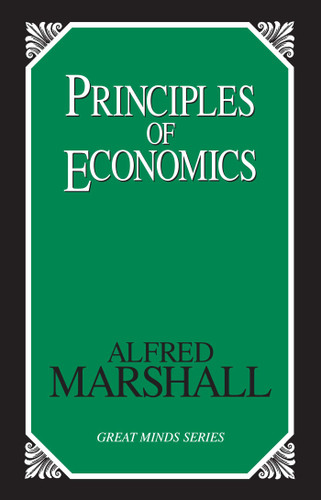 Principles of Economics book cover by Alfred Marshall