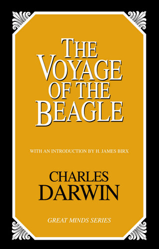 Voyage of the Beagle (Great Minds Series) book cover by Charles Darwin