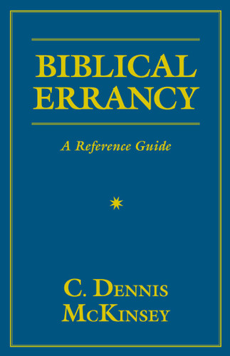 Biblical Errancy: A Reference Guide book cover by C. Dennis Mckinsey