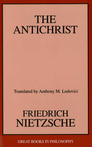 Antichrist book cover by Friedrich Wilhelm Nietzsche
