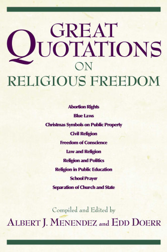 Great Quotations on Religious Freedom book cover by 