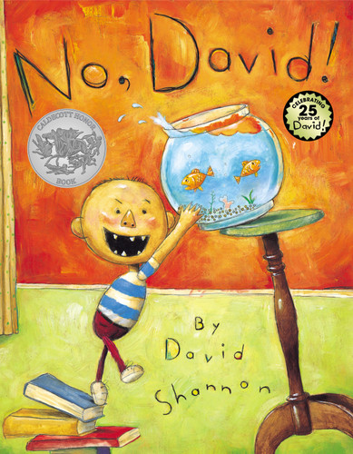 No, David! (25th Anniversary Edition) book cover by David Shannon
