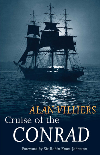 Cruise of the Conrad book cover by Alan Villiers