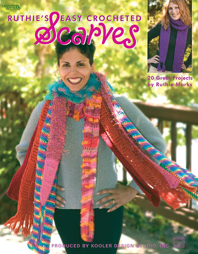 Ruthie's Easy Crocheted Scarves: 11 Great Projects book cover by Ruthie Marks