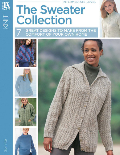 The Sweater Collection Knit: 7 Great Designs to Knit book cover by Spinrite