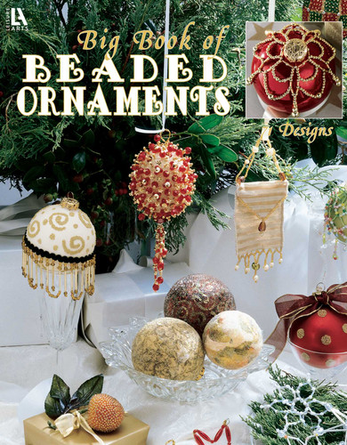 Big Book of Beaded Ornaments: 71 Designs book cover by Leisure Arts