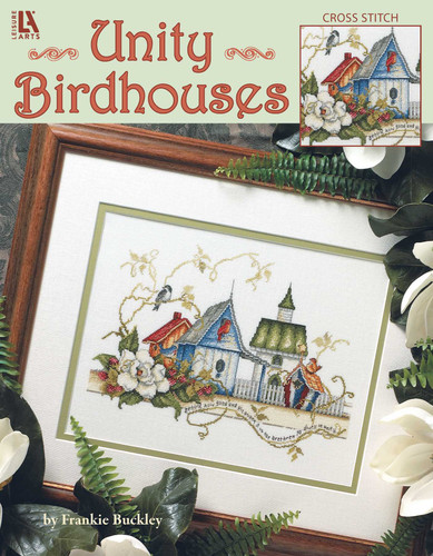 Unity Birdhouses Cross Stitch: Cross Stitch book cover by Frankie Buckley