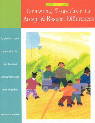 Drawing Together to Accept and Respect Differences book cover by Marge Eaton Heegaard