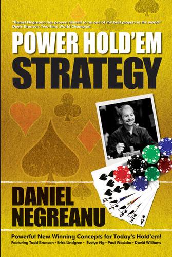 Power Hold'em Strategy book cover by Daniel Negreanu
