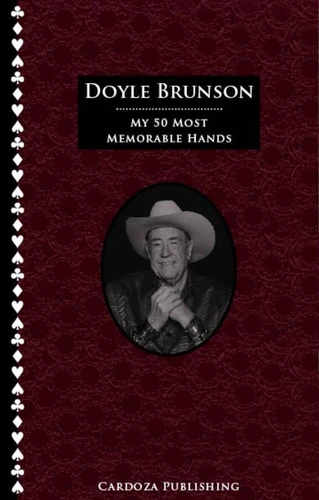 My 50 Most Memorable Hands book cover by Doyle Brunson