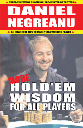 More Hold'em Wisdom for all Players book cover by Daniel Negreanu
