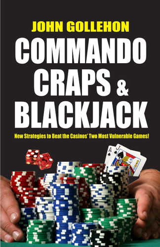 Commando Craps and Blackjack book cover by John Gollehon