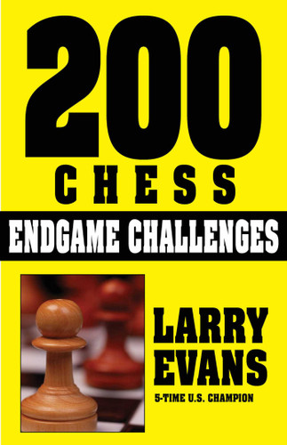 200 Chess Endgame Challenges book cover by Larry  Evans