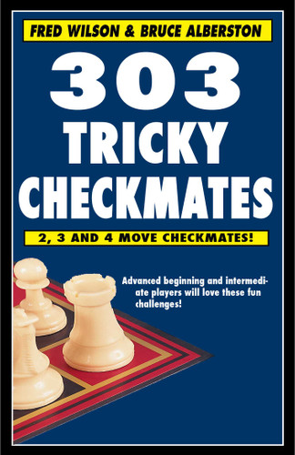 303 Tricky Checkmates book cover by Fred Wilson, Bruce Alberston