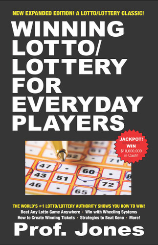 Winning Lotto/Lottery for Everyday Players book cover by Professor Jones