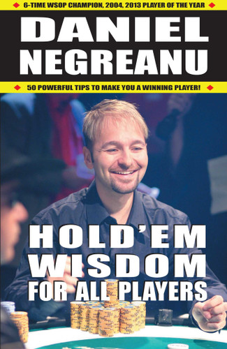 Hold'em Wisdom for All Players book cover by Daniel Negreanu