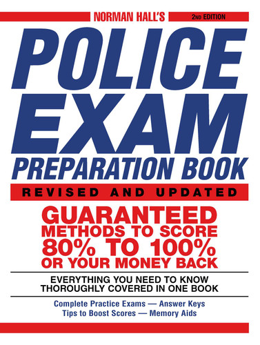 Norman Hall's Police Exam Preparation Book book cover by Norman Hall