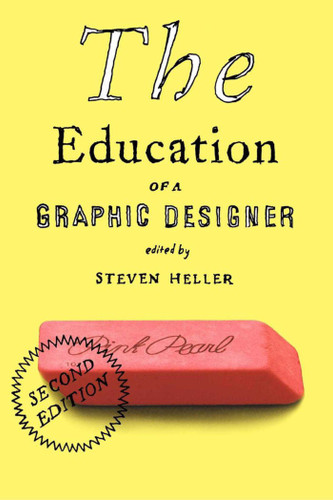 The Education of a Graphic Designer book cover by Steven Heller
