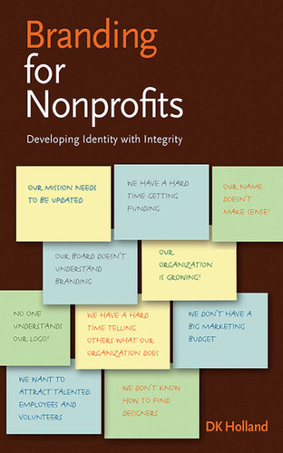 Branding for Nonprofits book cover by DK Holland