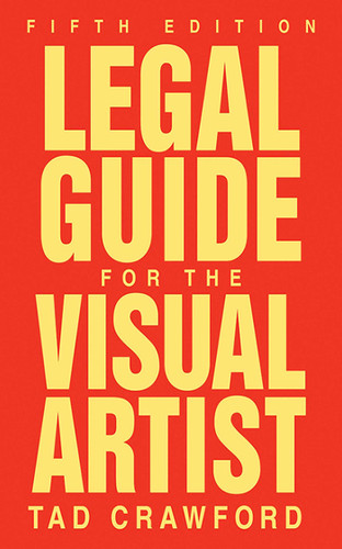 Legal Guide for the Visual Artist book cover by Tad Crawford
