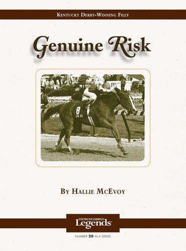 Genuine Risk: Thoroughbred Legends book cover by Hallie McEvoy