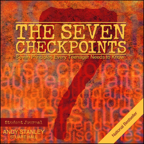 The Seven Checkpoints Student Journal book cover by Andy Stanley, Stuart Hall