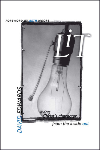 Lit book cover by David Edwards