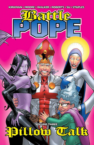 Battle Pope Volume 3: Pillow Talk book cover by Robert Kirkman