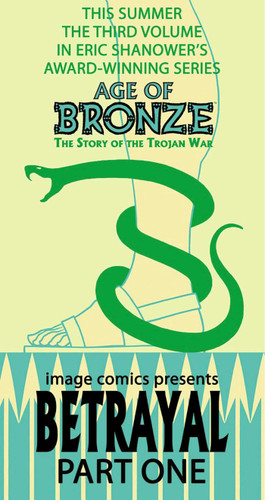 Age Of Bronze Volume 3: Betrayal Part 1 book cover by Eric Shanower