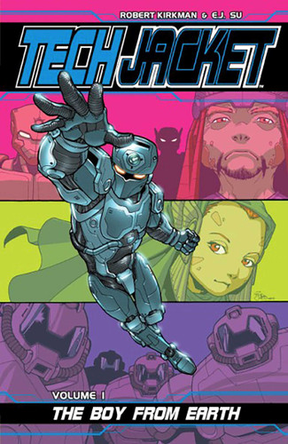 Tech Jacket Volume 1: The Boy From Earth (Invincible) book cover by Robert Kirkman