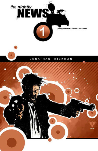 Nightly News book cover by Jonathan Hickman