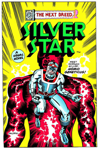 Silver Star book cover by Jack Kirby