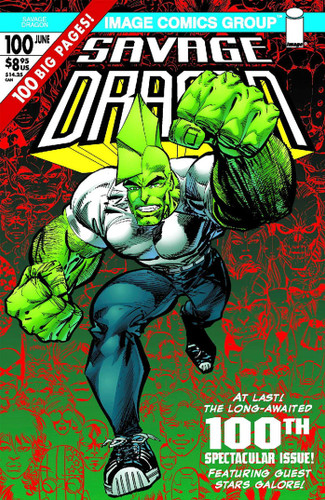 Savage Dragon Archives Volume 4 (Savage Dragon) book cover by Erik Larsen