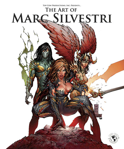 Art of Marc Silvestri Deluxe Edition book cover by Marc Silvestri