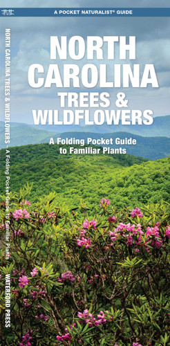 North Carolina Trees & Wildflowers: A Folding Pocket Guide to Familiar Plants (Nature Observation North America) book cover by James Kavanagh, Waterford Press