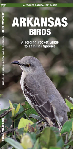 Arkansas Birds: A Folding Pocket Guide to Familiar Species (Wildlife and Nature Identification) book cover by James Kavanagh