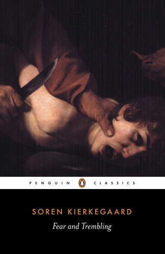 Fear and Trembling book cover by Søren Kierkegaard