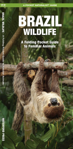 Brazil Wildlife: A Folding Pocket Guide to Familiar Animals (Wildlife and Nature Identification) book cover by James Kavanagh