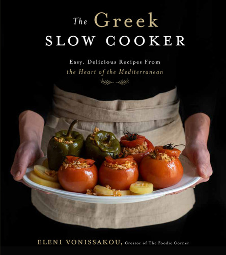 The Greek Slow Cooker: Easy, Delicious Recipes From the Heart of the Mediterranean book cover by Eleni Vonissakou