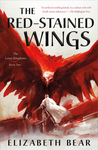 The Red-Stained Wings: The Lotus Kingdoms, Book Two book cover by Elizabeth Bear