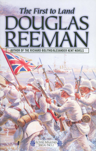 The First to Land book cover by Douglas Reeman