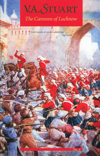 The Cannons of Lucknow book cover by V. A. Stuart