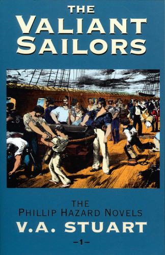 The Valiant Sailors book cover by V. A. Stuart